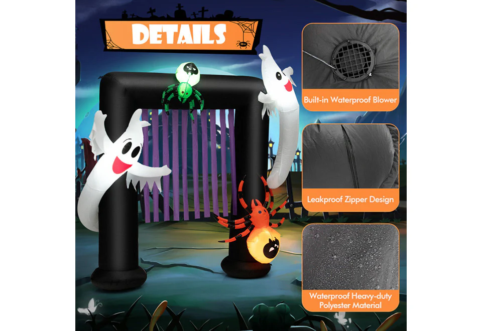 7-Ft. Inflatable Halloween Gateway - Image 5
