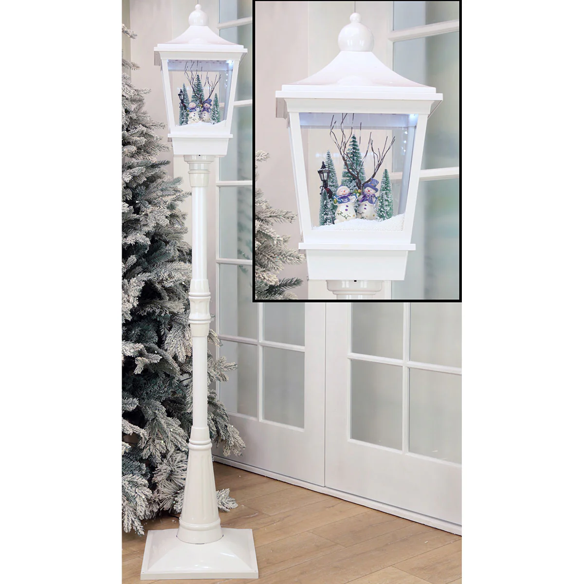 72'' Snowing Lamp Post - Image 4