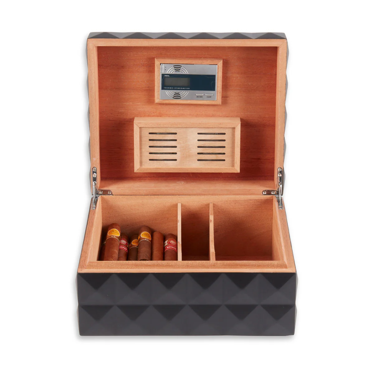 75 Cigar Humidor in Pyramid Design - Image 2