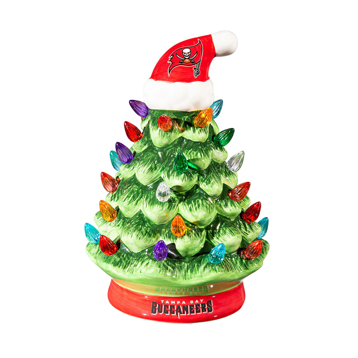 8'' NFL LED Ceramic Christmas Tree - Image 11