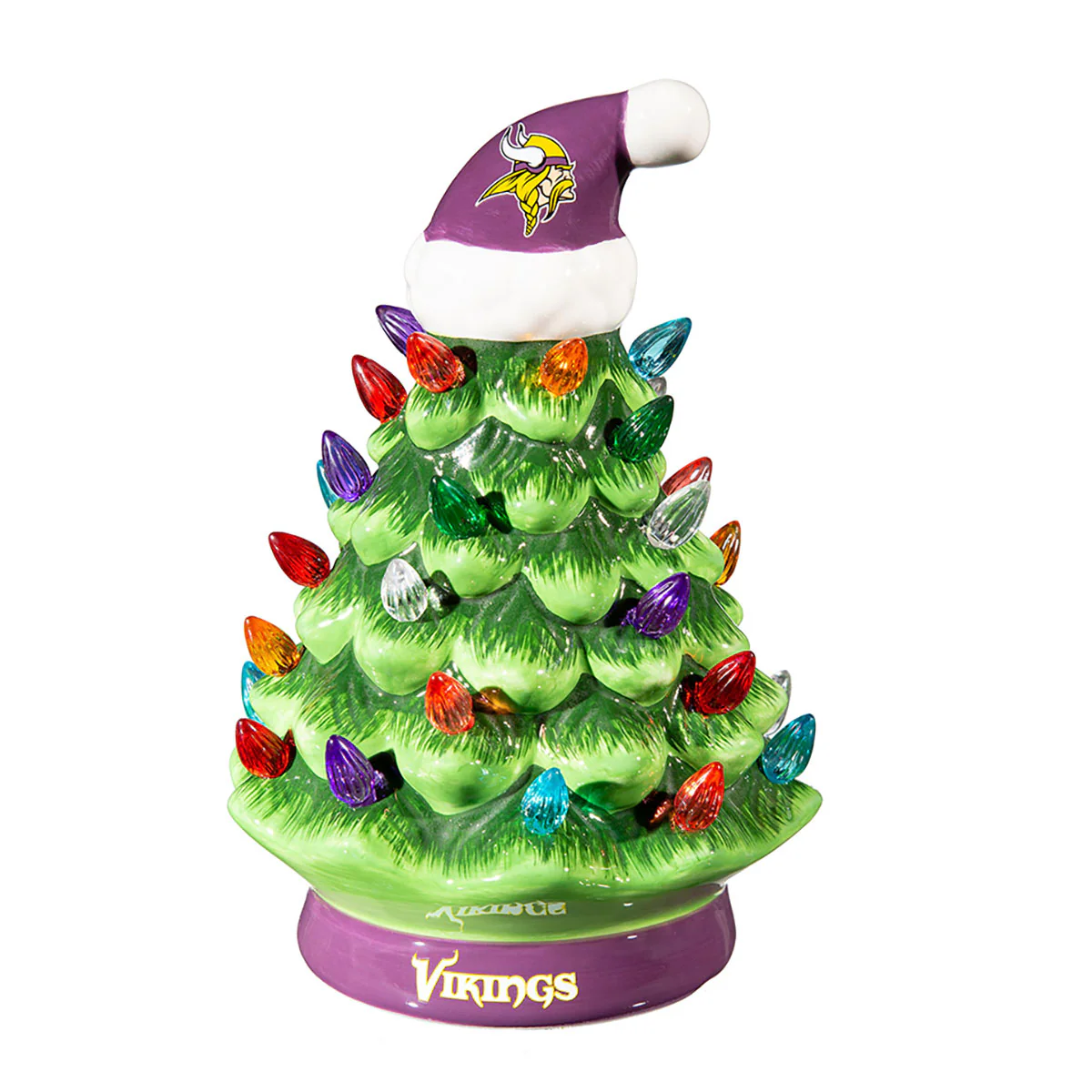 8'' NFL LED Ceramic Christmas Tree - Image 29