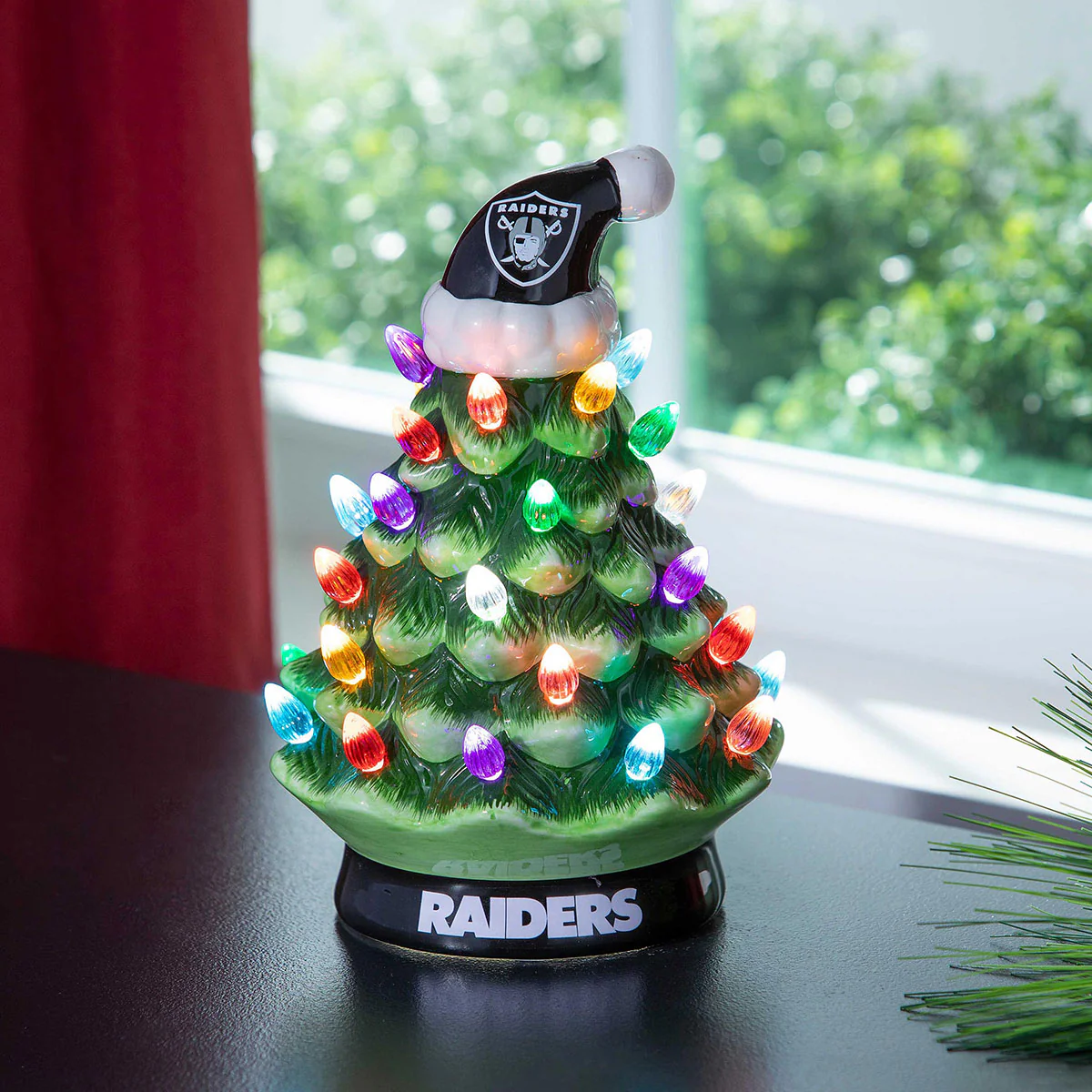 8'' NFL LED Ceramic Christmas Tree - Image 35