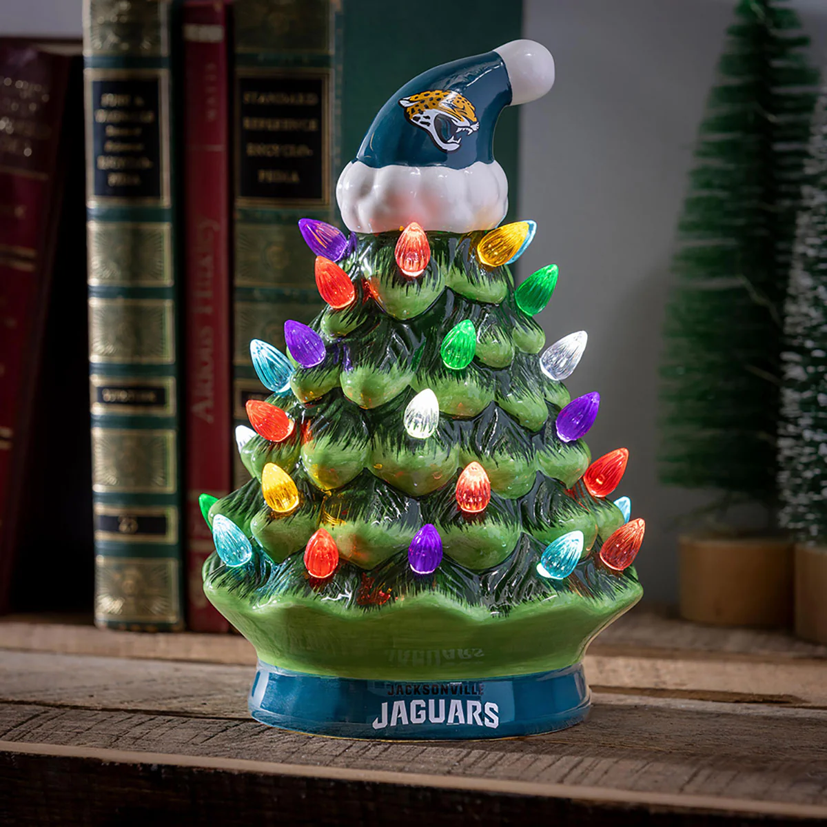 8'' NFL LED Ceramic Christmas Tree - Image 39