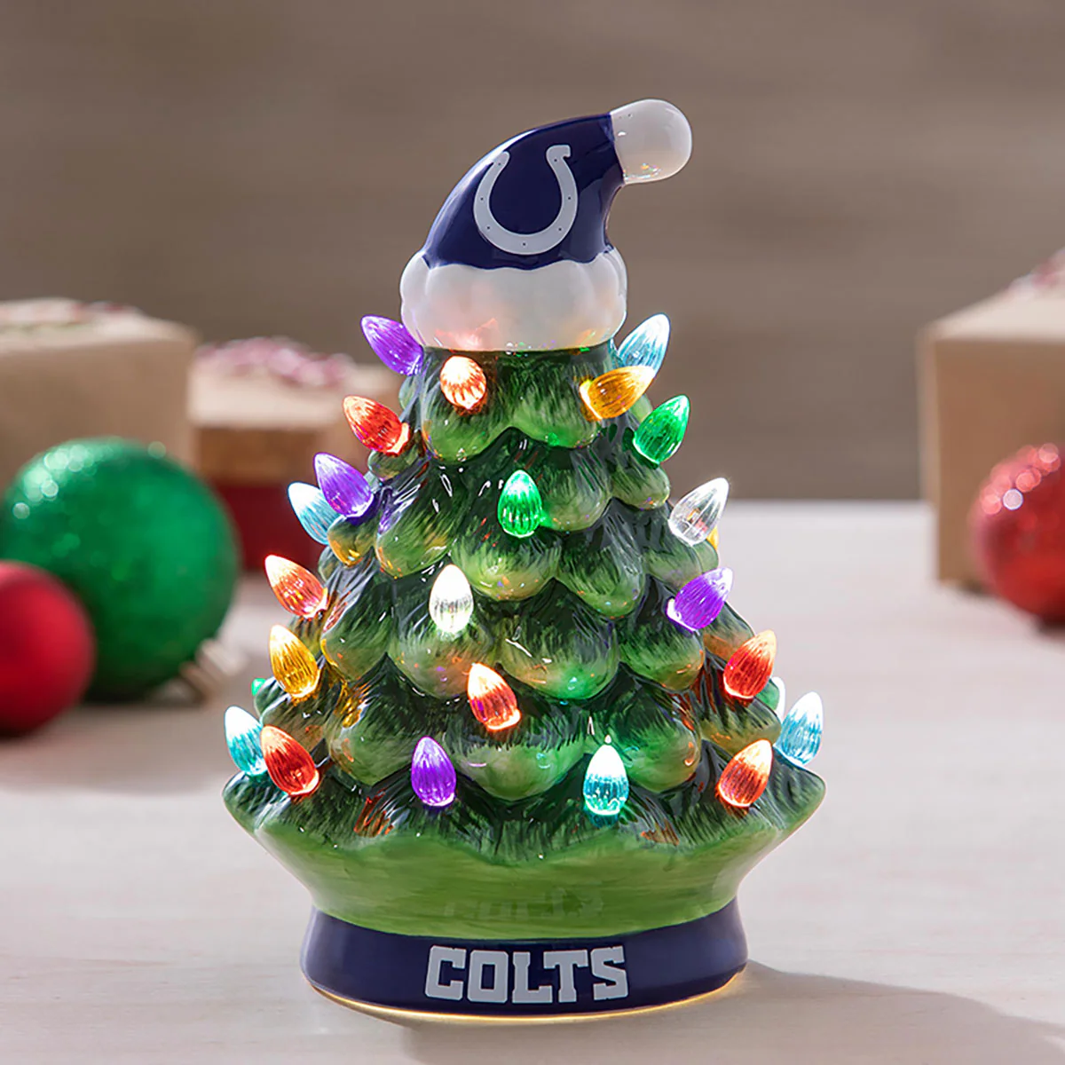 8'' NFL LED Ceramic Christmas Tree - Image 41