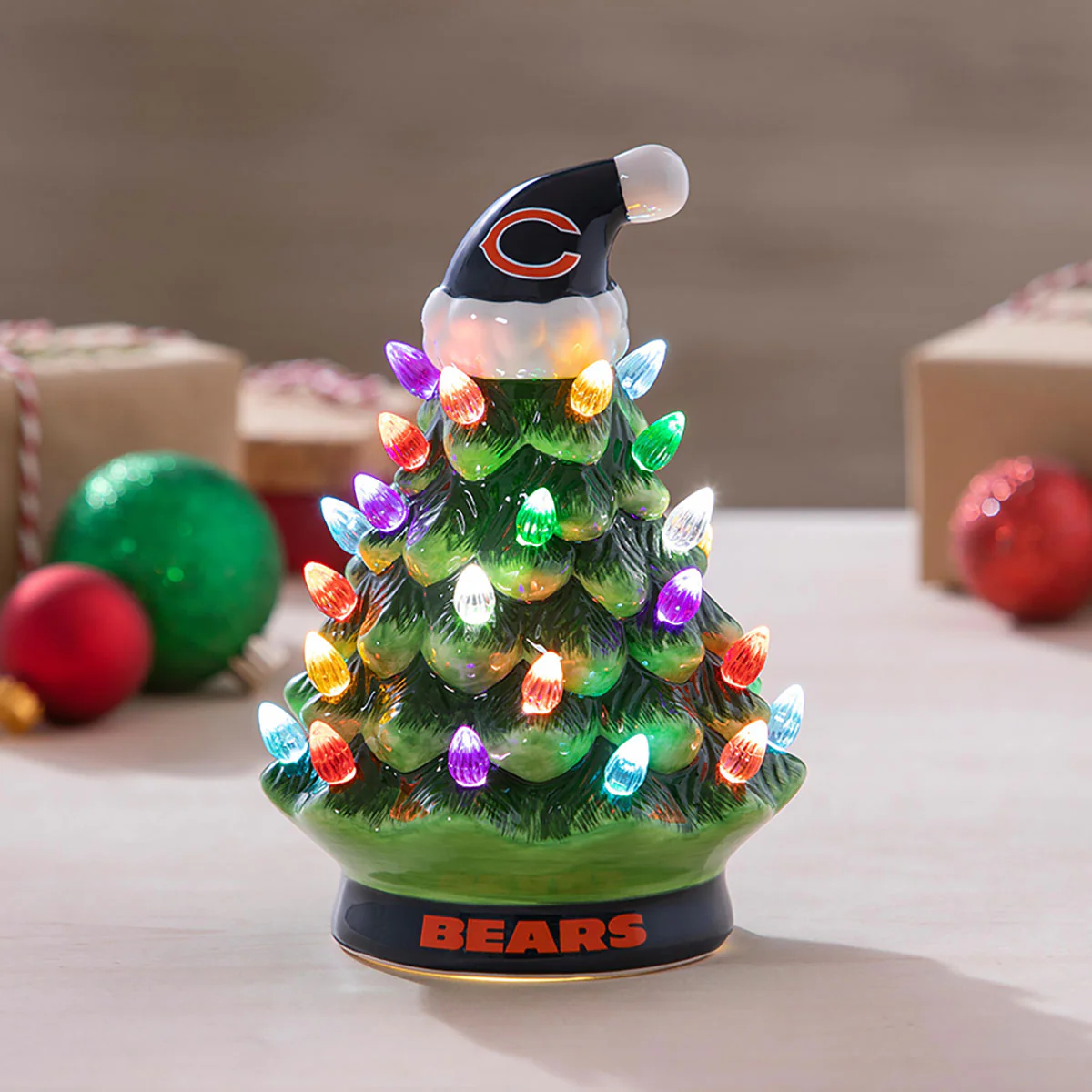8'' NFL LED Ceramic Christmas Tree - Image 55