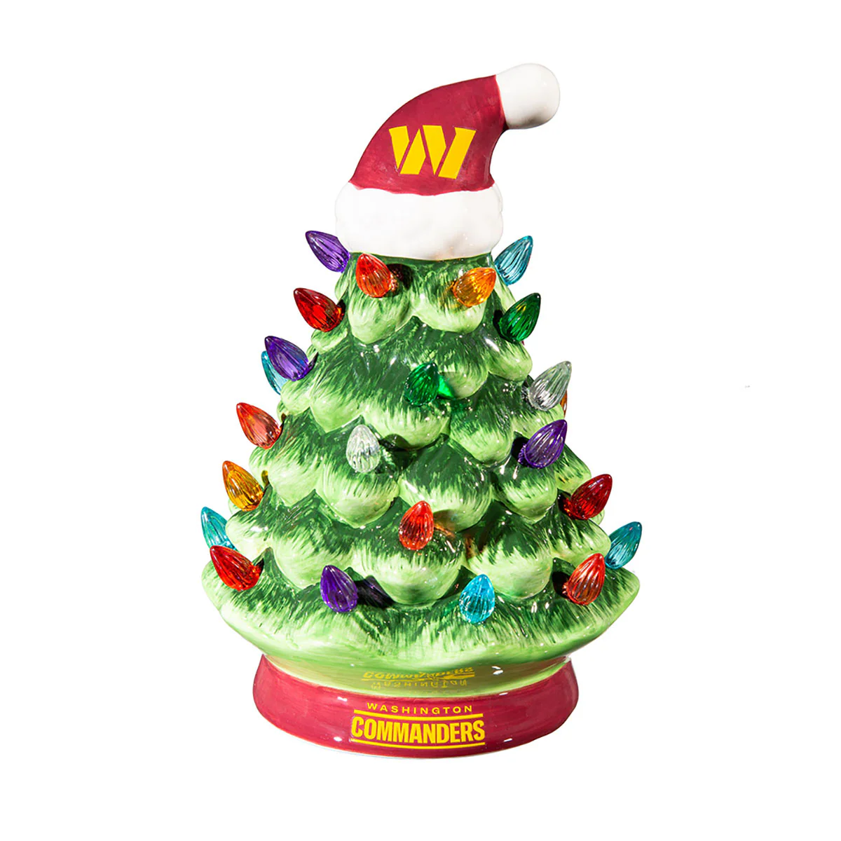 8'' NFL LED Ceramic Christmas Tree - Image 7