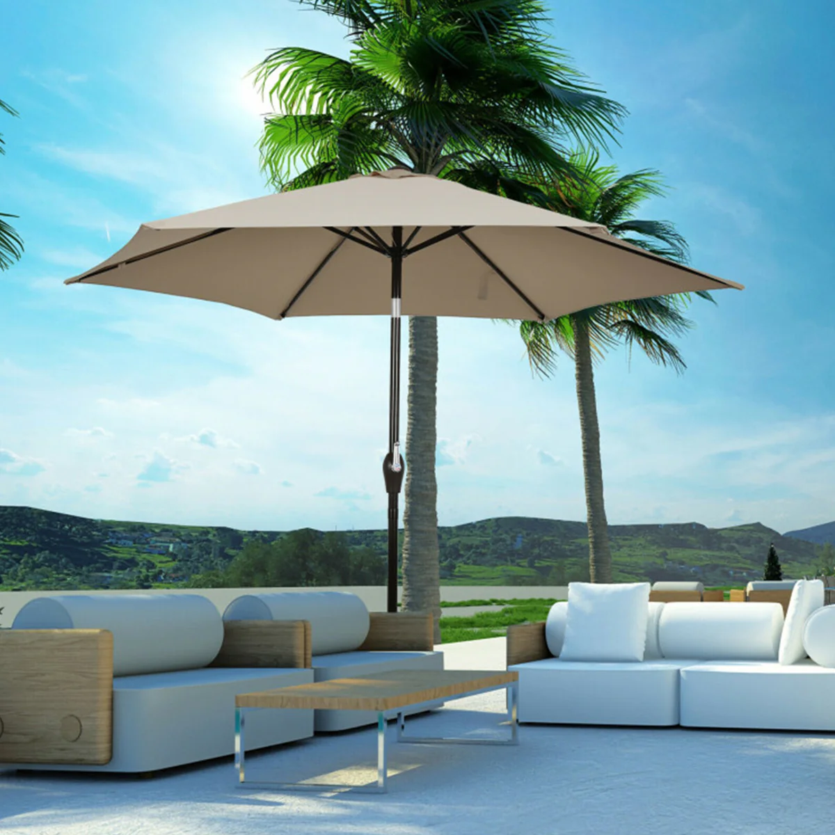 9' Market Patio Table Umbrella - Image 40