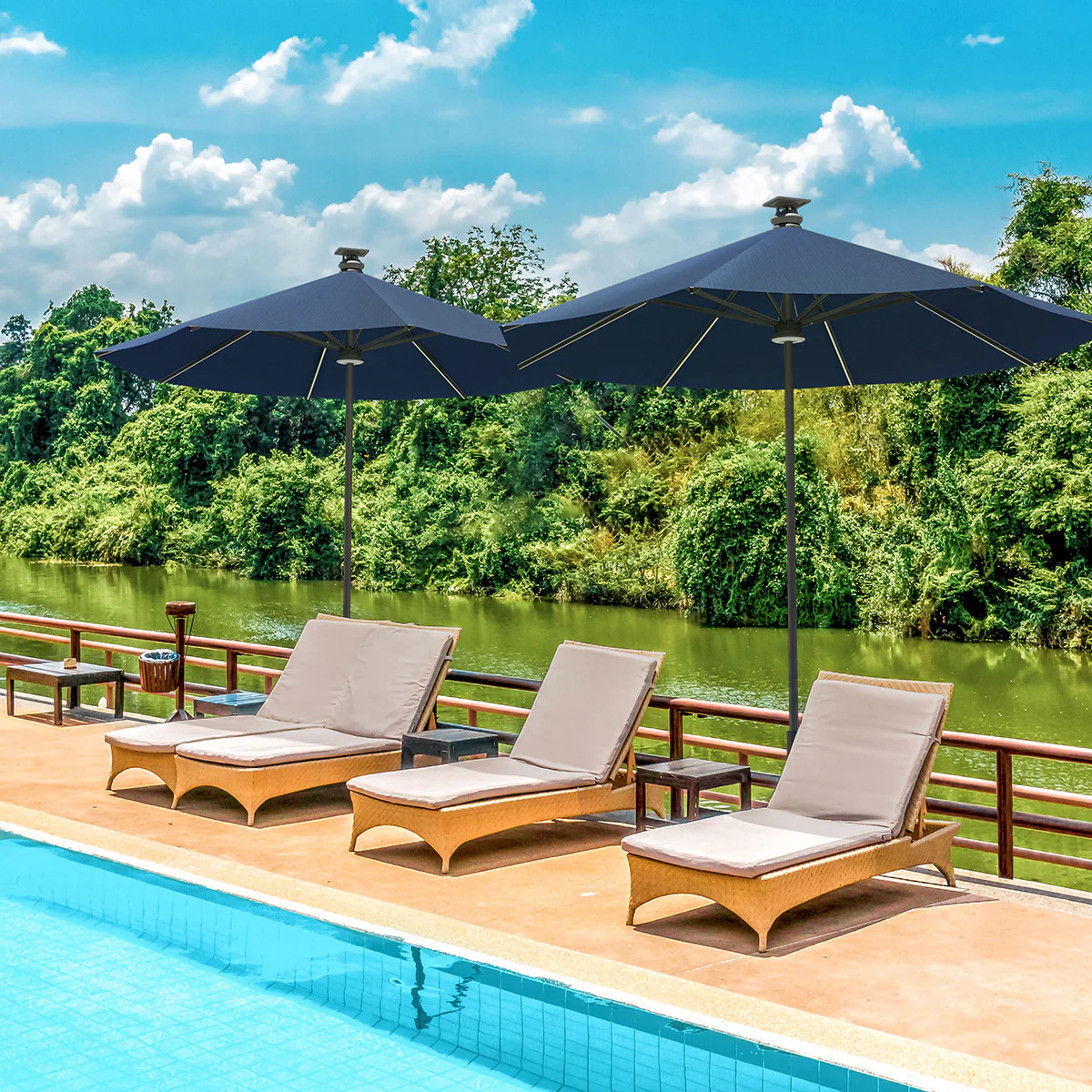9' Smart Outdoor Umbrella - Image 28