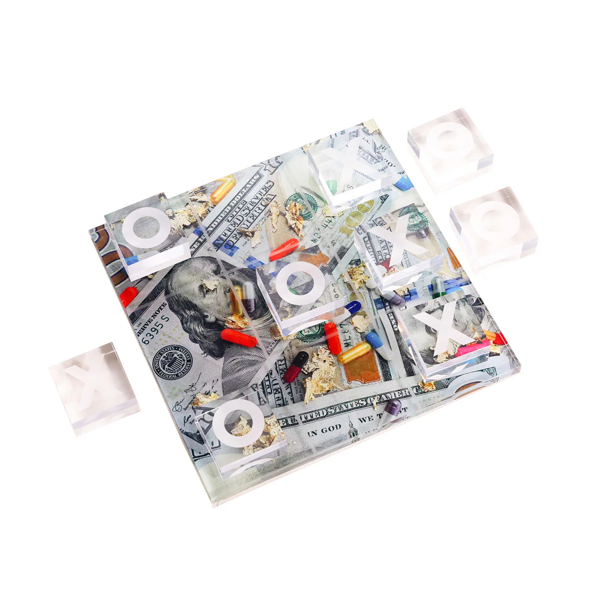 Acrylic Tic Tac Toe Set - Image 3