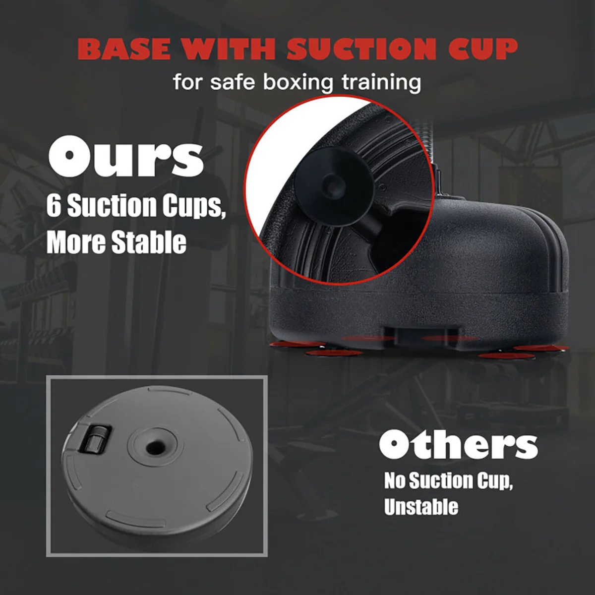 Adjustable Freestanding Punching Bag with Boxing Gloves - Image 17