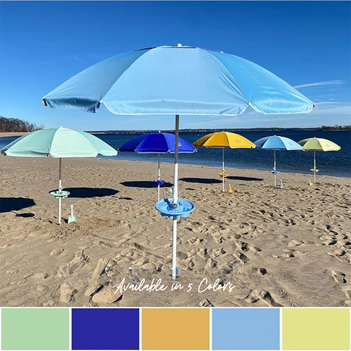 All-in-One Anchor Table Beach Umbrella - Image 13