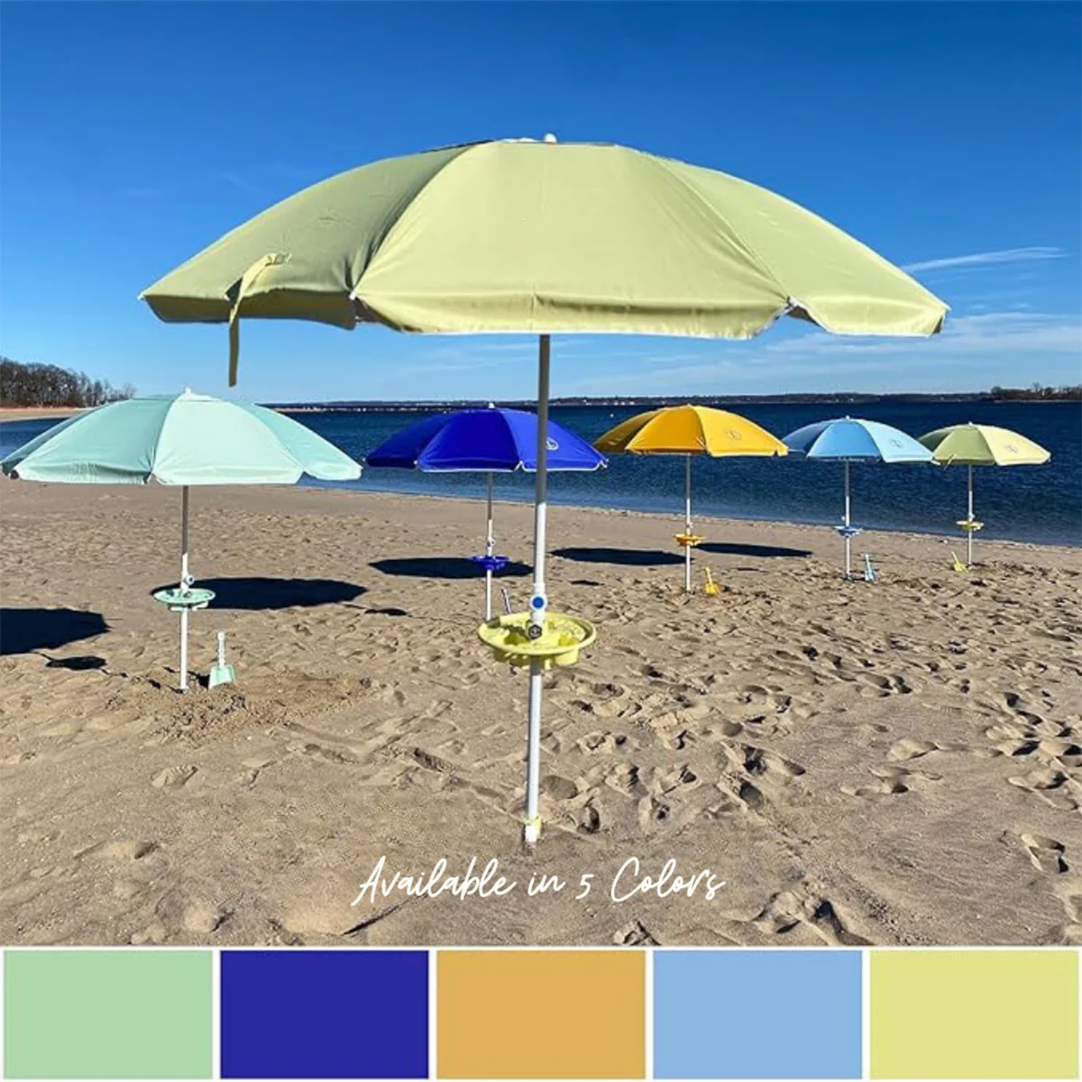 All-in-One Anchor Table Beach Umbrella - Image 24