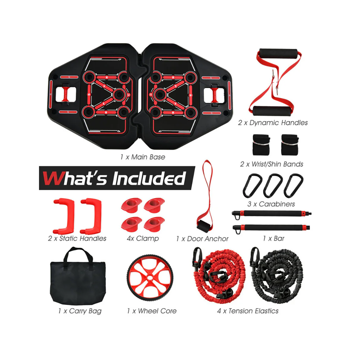 All-in-One Portable Pushup Board Home Gym - Image 11