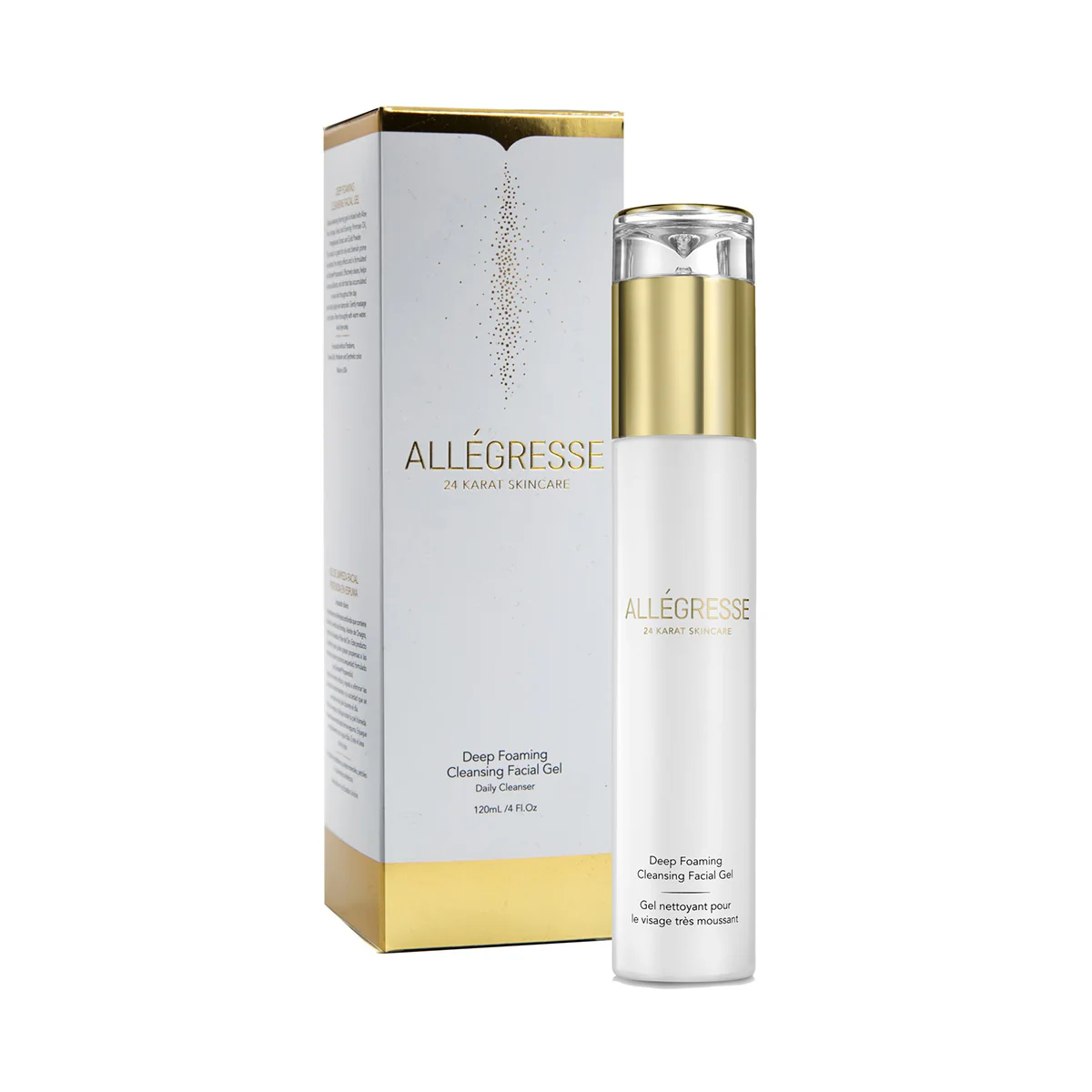 Allegresse 24K Deep Foaming Cleansing Facial Gel - Image 2