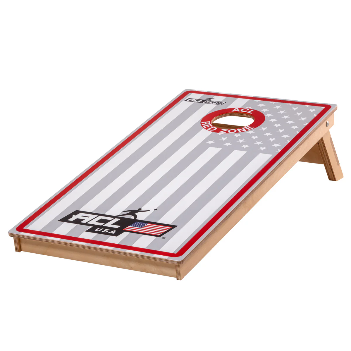 American Cornhole League ACL COMP 2x4 Cornhole Board - USA Edition - Image 6