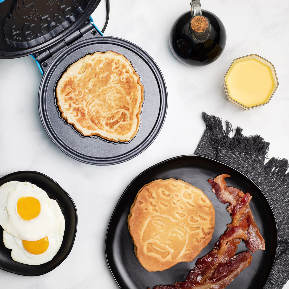 Bob Ross Round Waffle Maker - Image 4