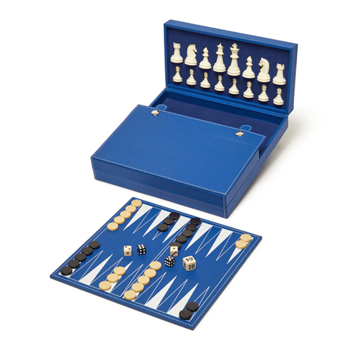 Brouk & Co Bryson Backgammon and Chess Set - Image 6