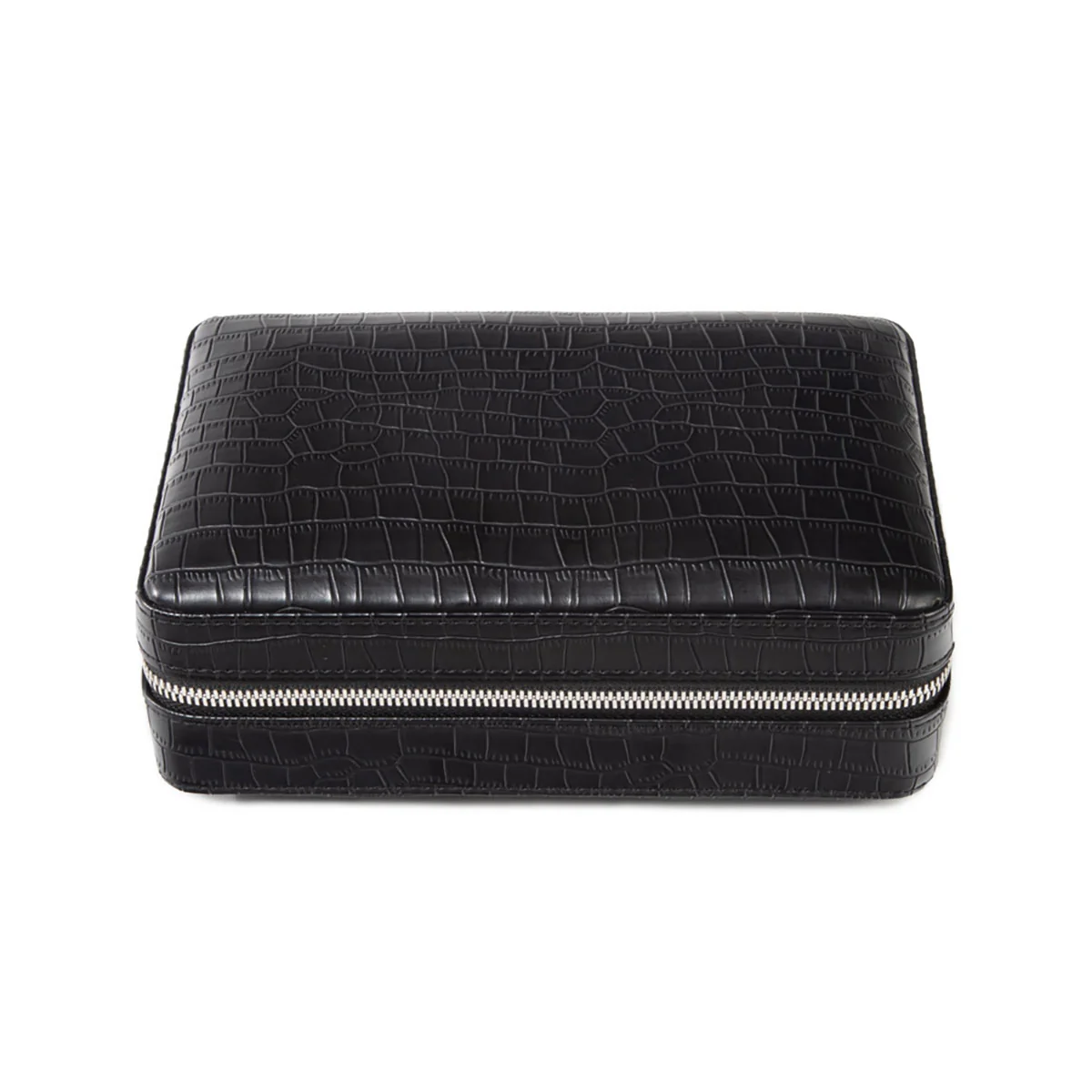 Brouk & Co Devon Croc Cigar Travel Case - Image 6