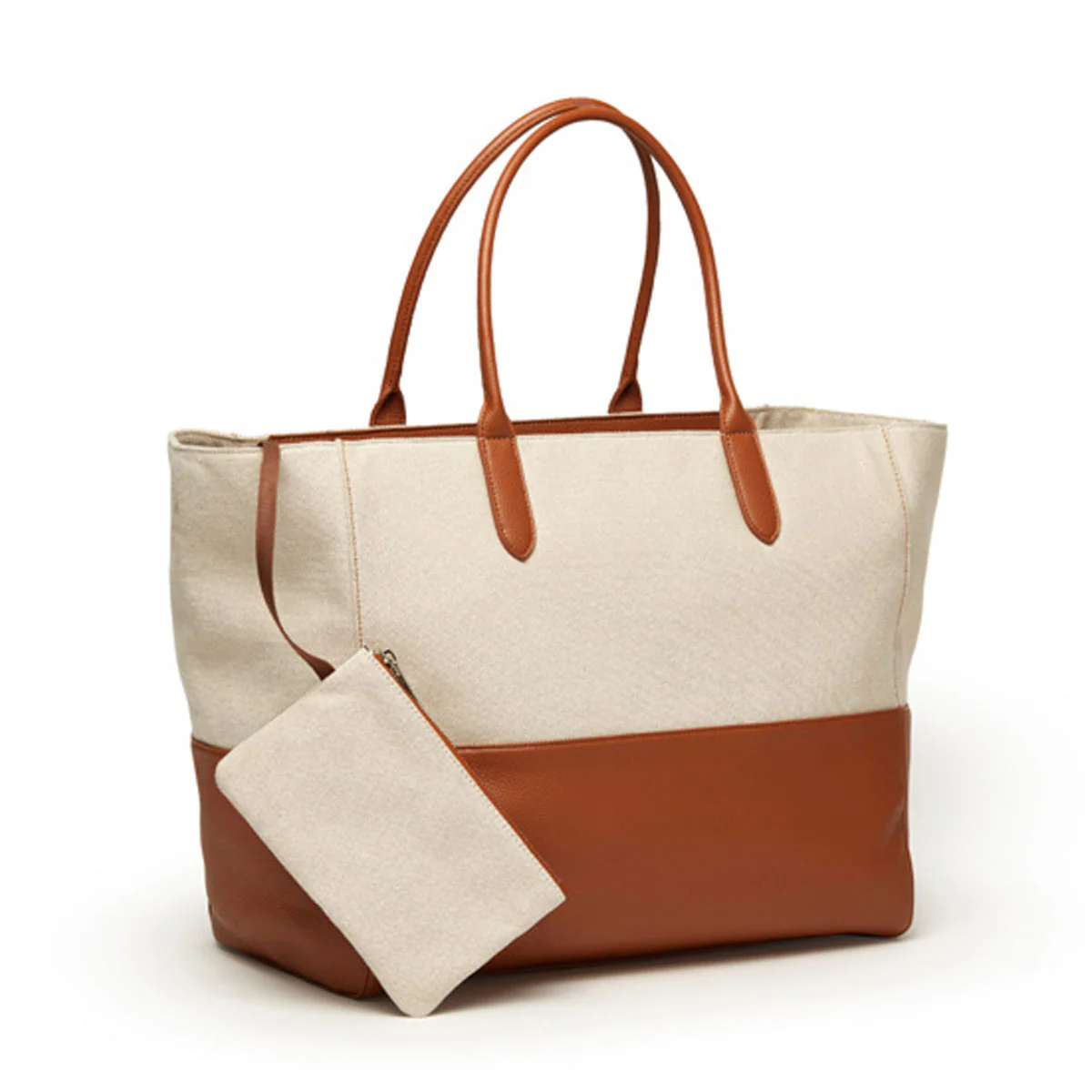 Brouk & Co The Capri Tote Bag with Pouch - Image 4