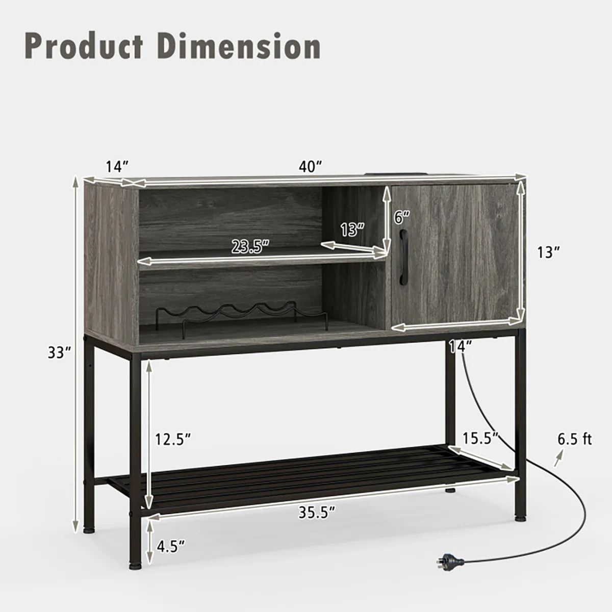 Buffet Sideboard Coffee Bar - Image 20