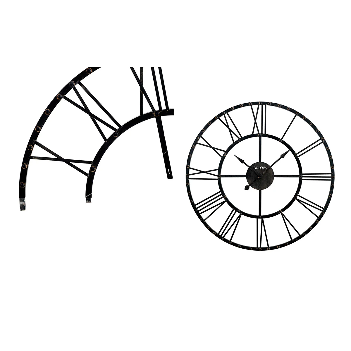 Bulova Carmen Metal Wall Clock - Image 3