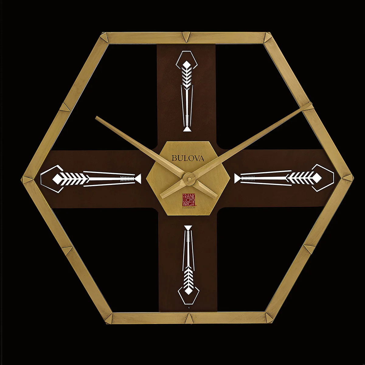 Bulova Imperial Frank Lloyd Wright Wall Clock - Image 3
