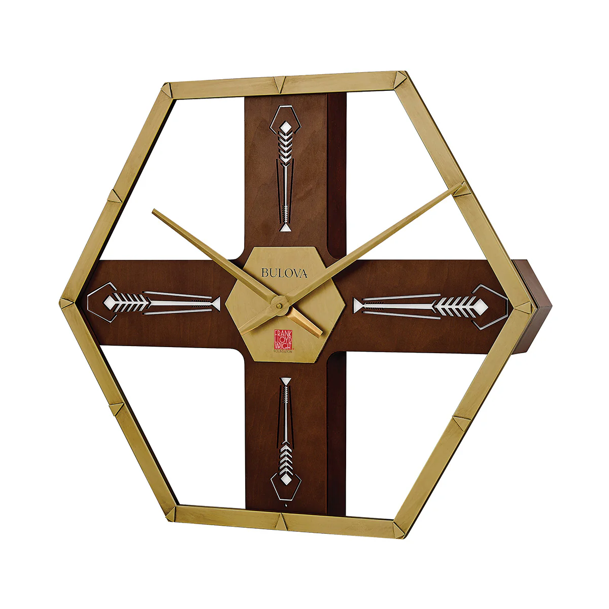 Bulova Imperial Frank Lloyd Wright Wall Clock - Image 4
