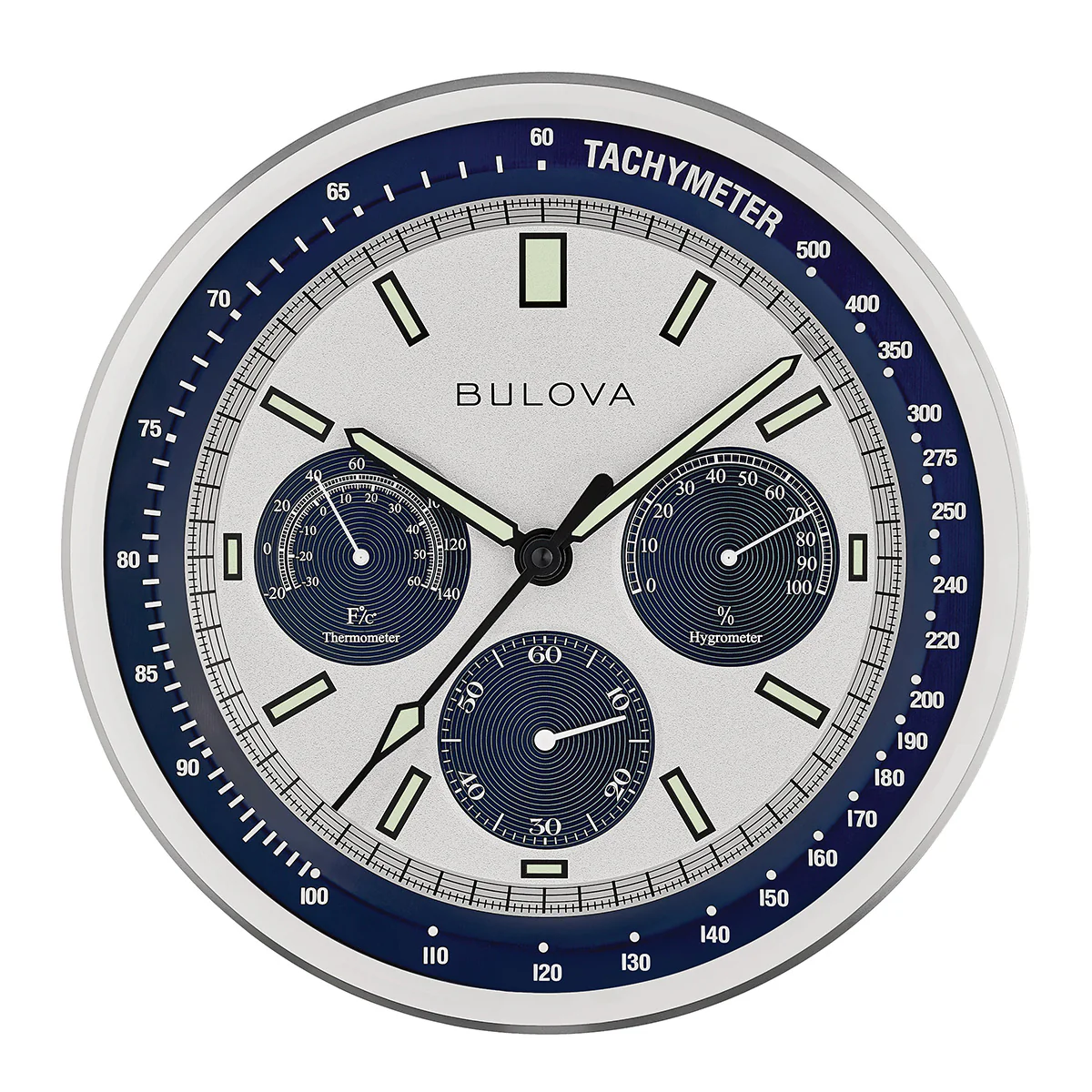 Bulova Lunar Pilot Wall Clock