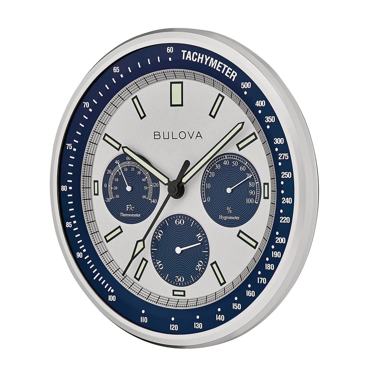 Bulova Lunar Pilot Wall Clock - Image 6