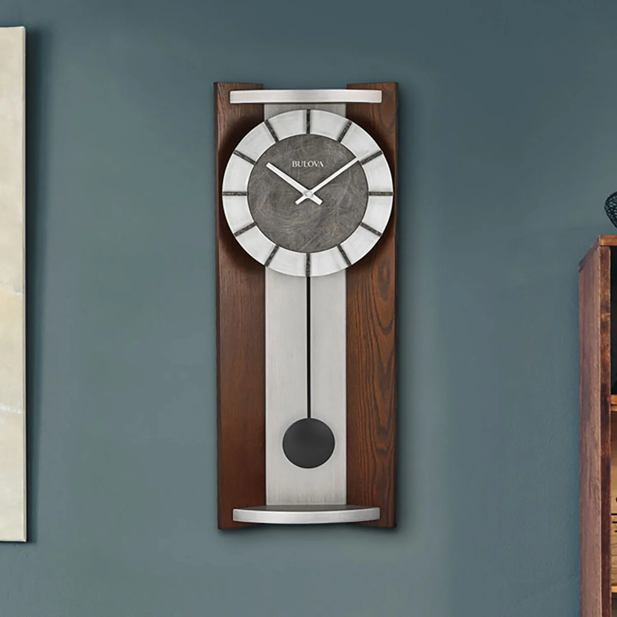 Bulova Newton Pendulum Wall Clock