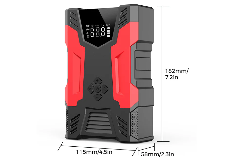 Car Jump Starter with Air Compressor - Image 12