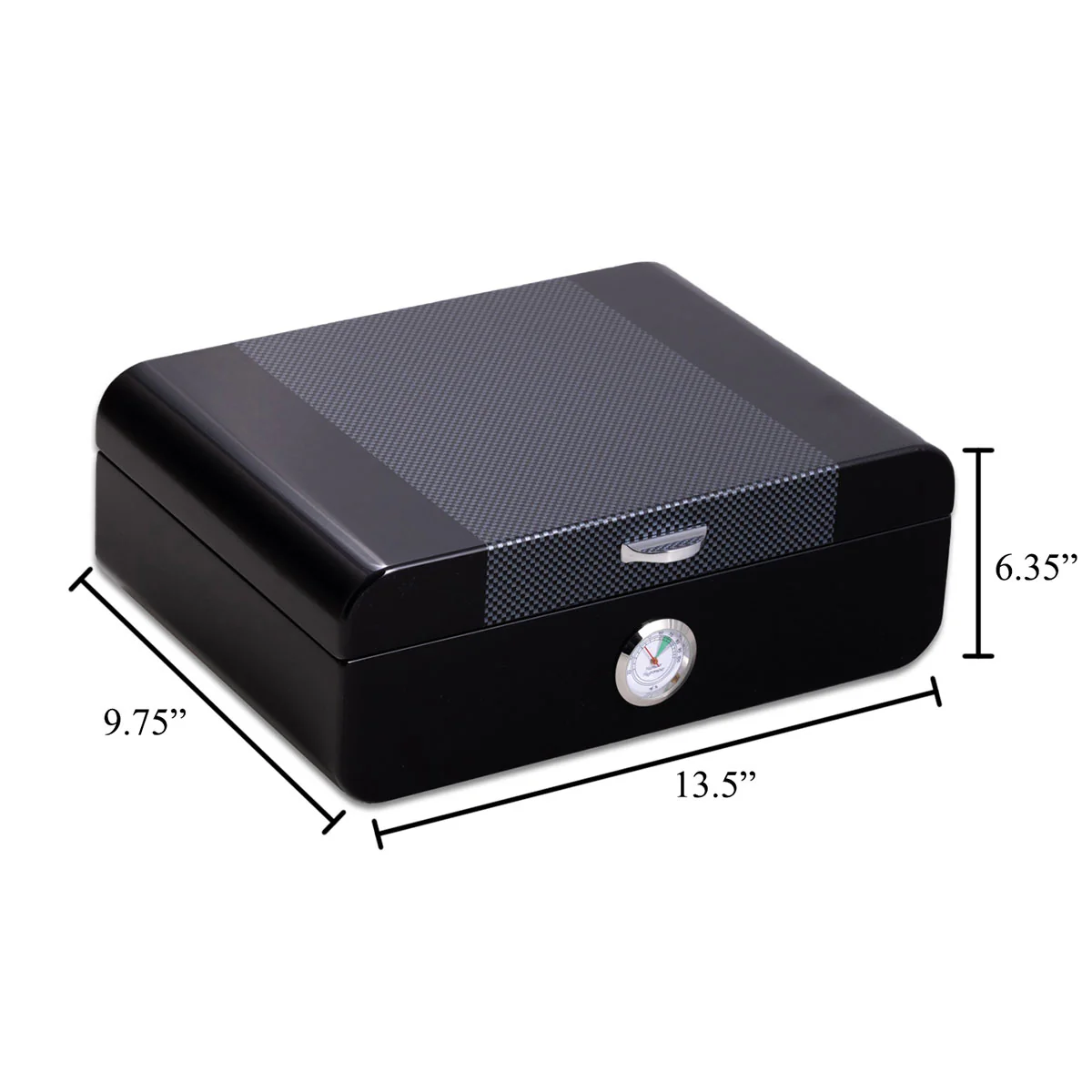 Carbon Fiber Design 40 Cigar Humidor - Image 4