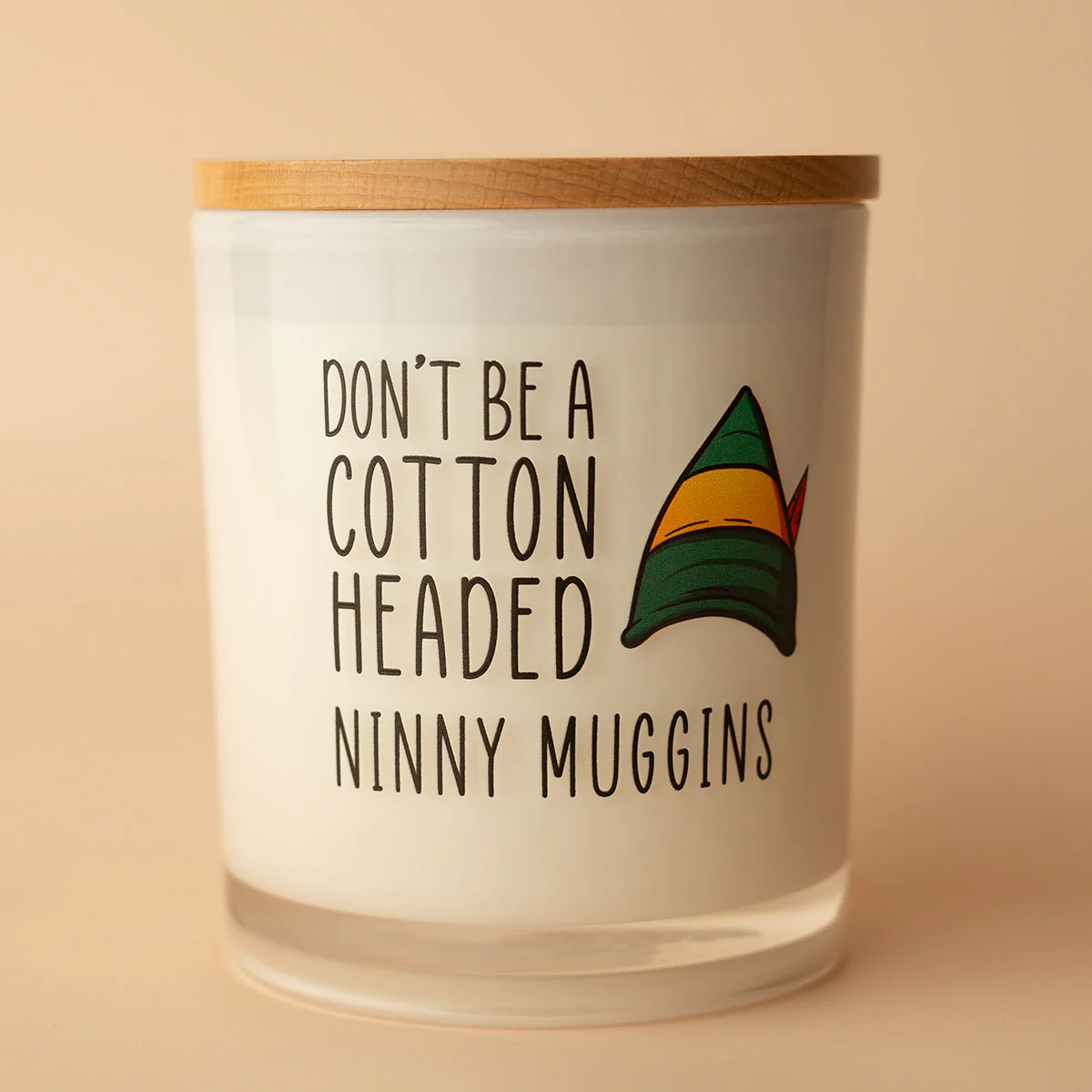 Christmas Printed Candle - Cotton Headed Ninny - Image 5