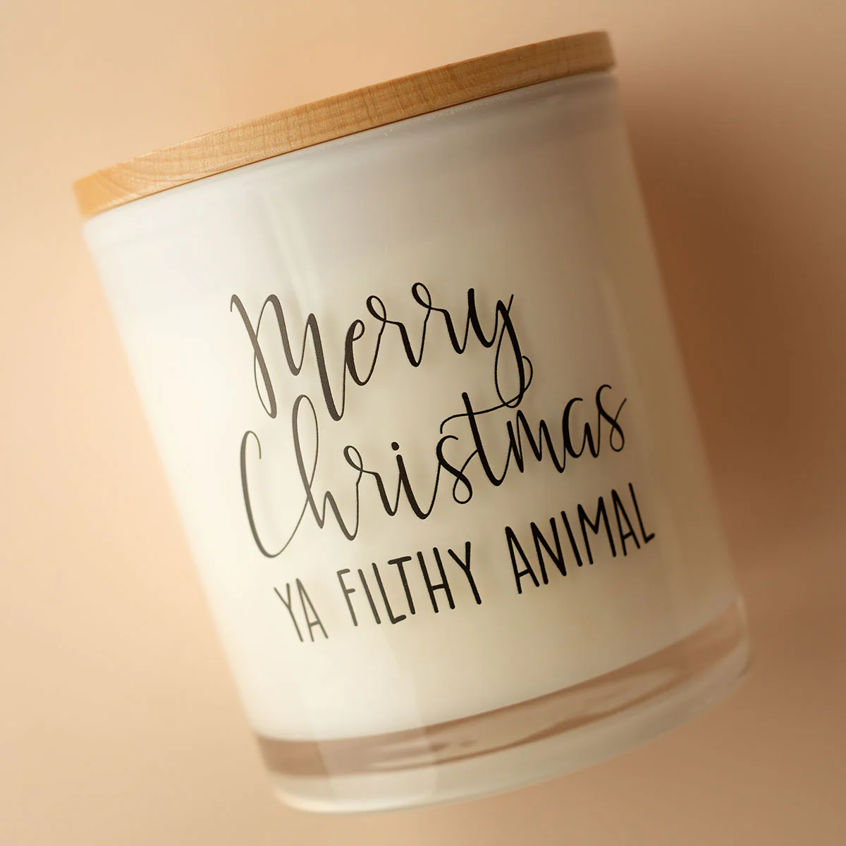 Christmas Printed Candle - Filthy Animal - Image 4