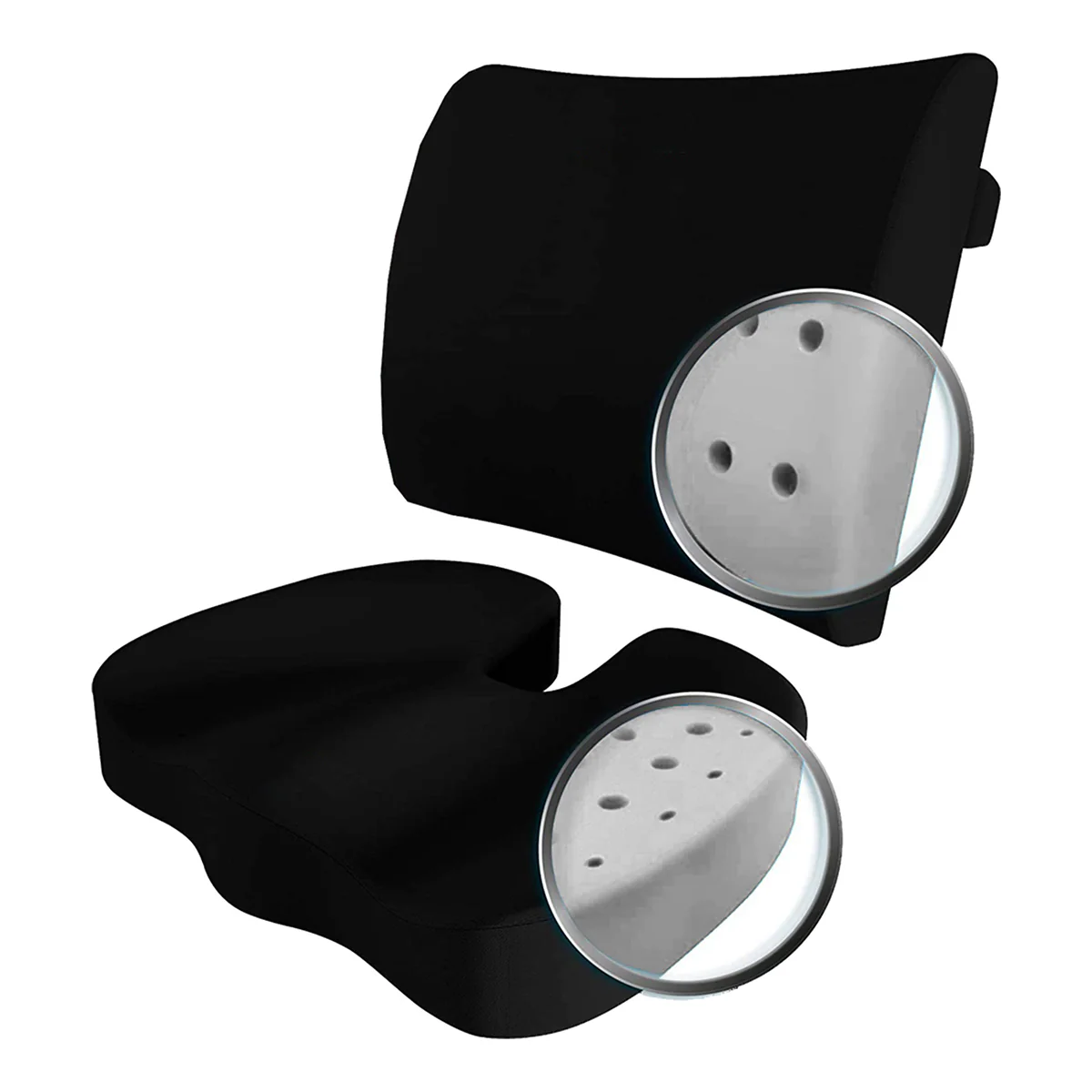 Comfort Office Chair Cushion Set - Image 2