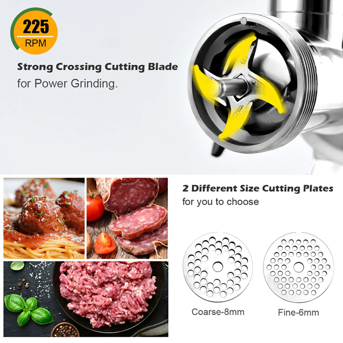 Commercial Grade Heavy Duty Meat Grinder - Image 3