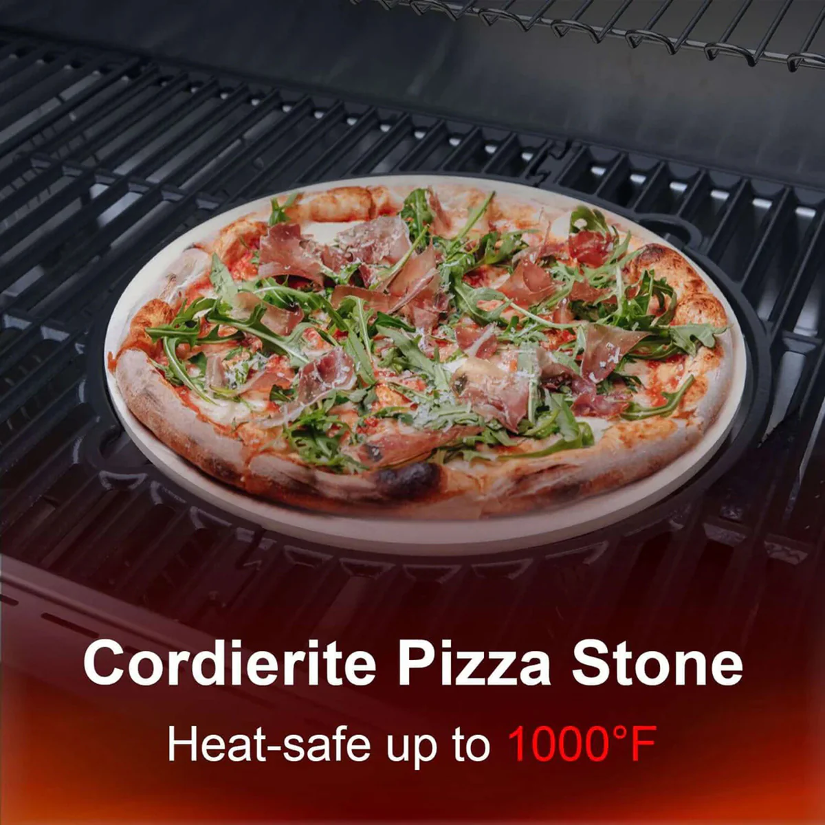 Cordierite Pizza Stone for Infrared Smart Grill - Image 7