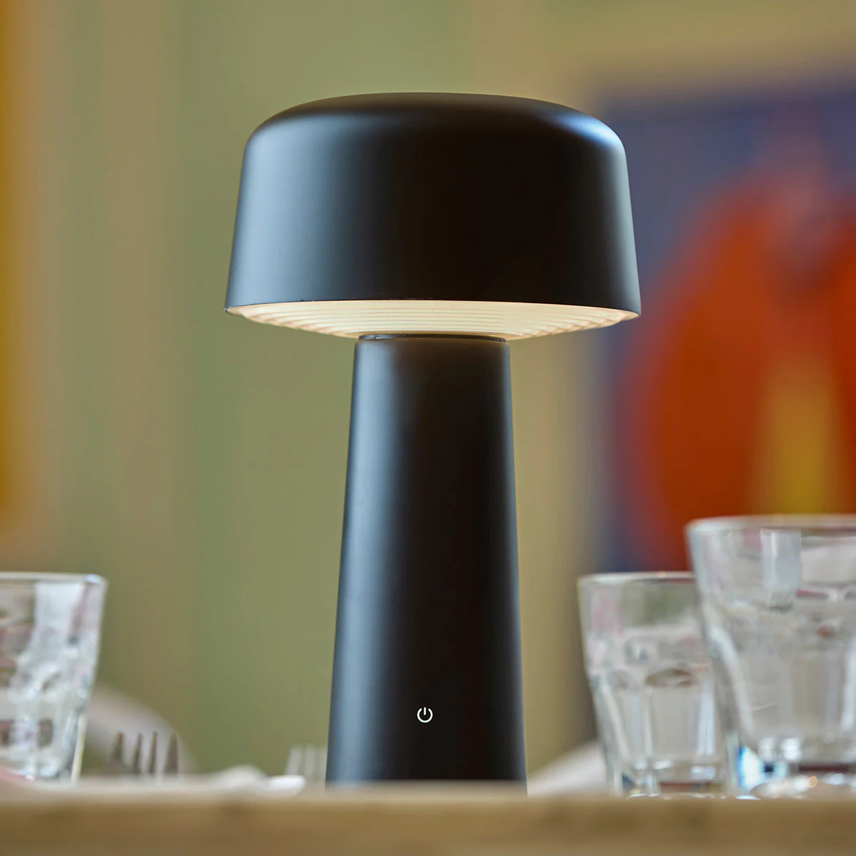 Cordless Indoor/Outdoor LED Diffused Light  Table Lamp