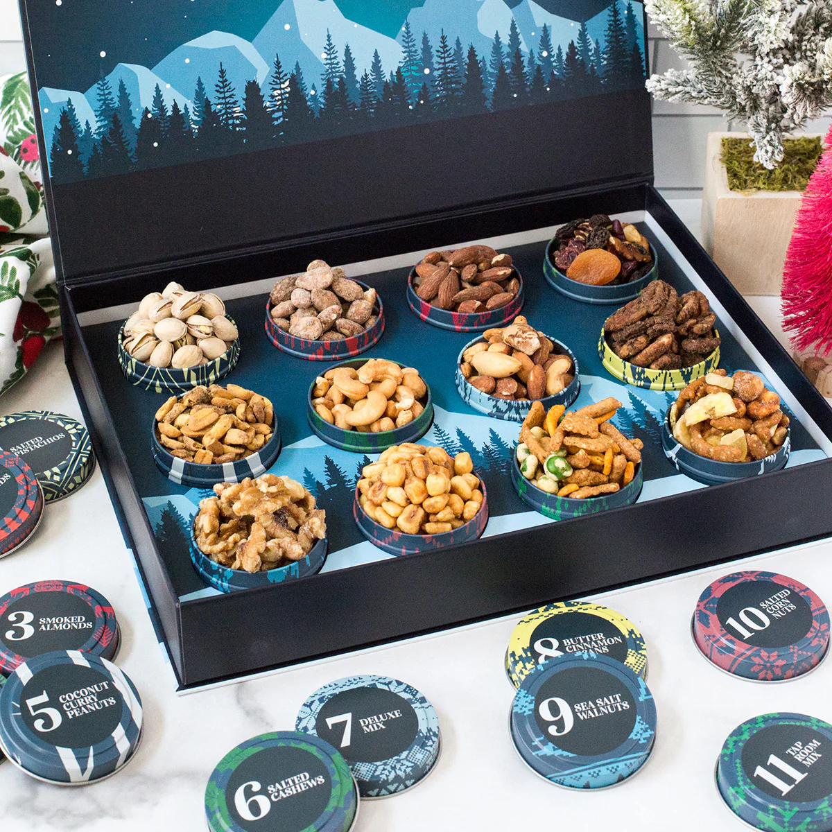 Damn, Man 12 Days of Gourmet Nuts Advent Calendar
