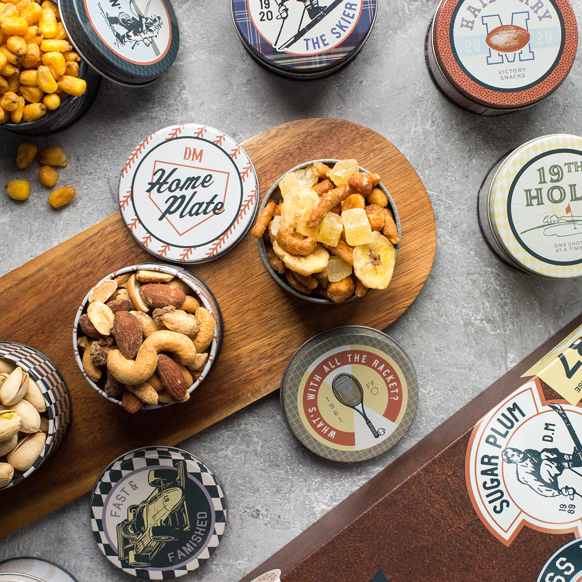 Damn, Man Bar Cart Gourmet Snack Collection - Image 4