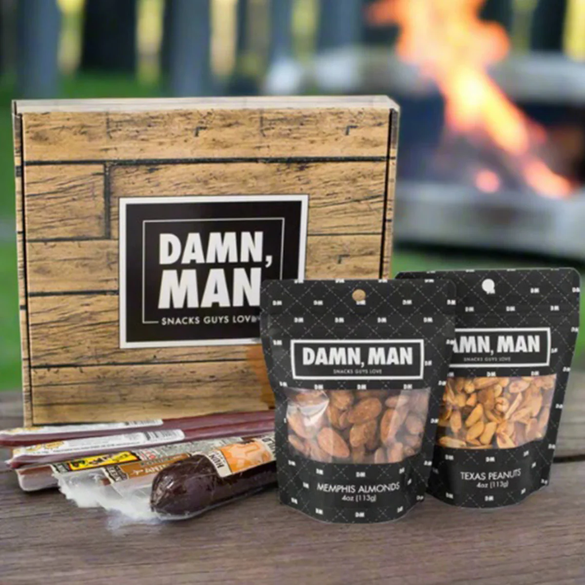 Damn, Man Gourmet Nuts and Exotic Meats Box - Image 4