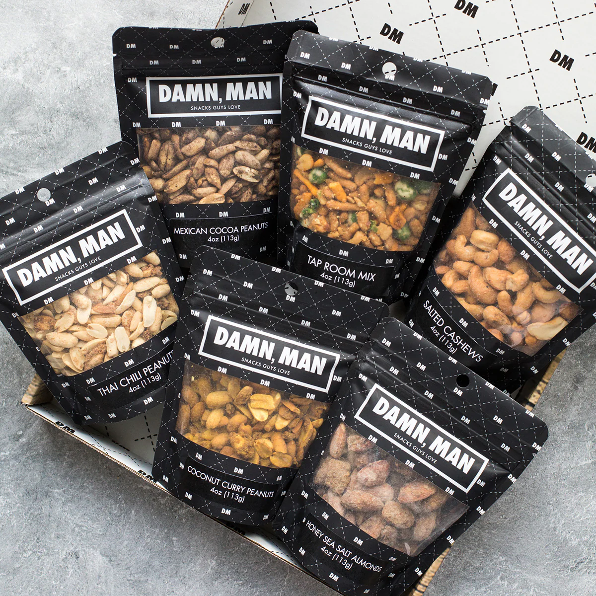 Damn, Man Manly Mixed Gourmet Nut Box