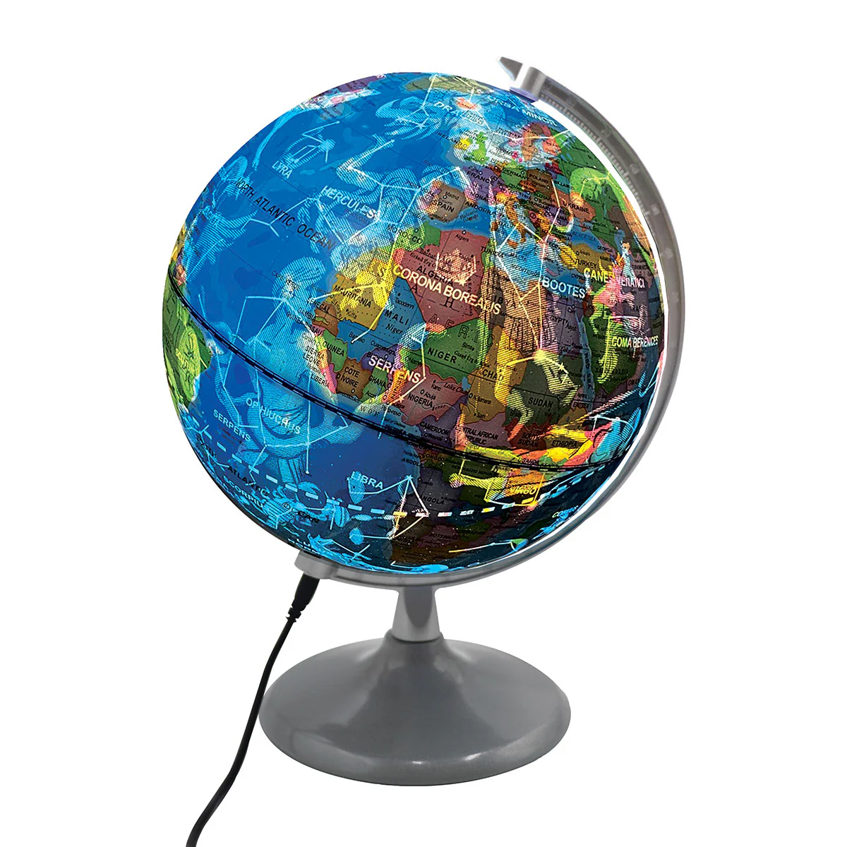 Day and Night Light-Up Globe - Image 2