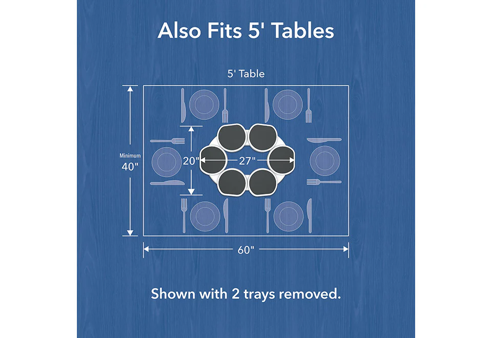 Dinner Table Lazy Susan - Image 9