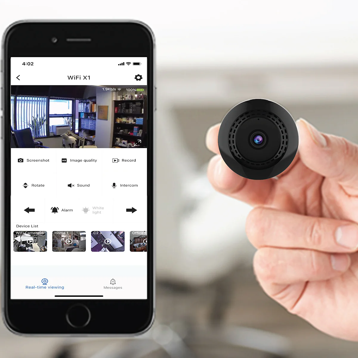 Discreet Day/Night Vision Camera