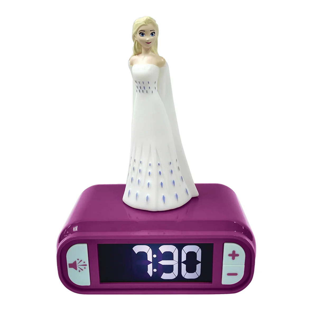 Disney Frozen Elsa Digital Alarm Clock with Nightlight - Image 2