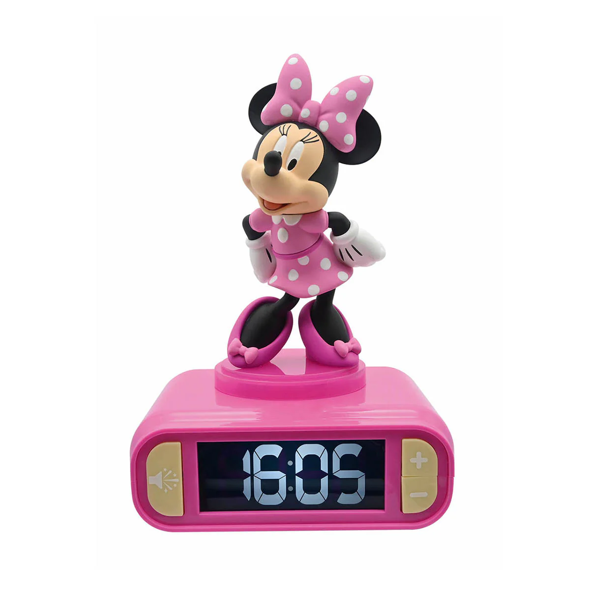 Disney Minnie Mouse Digital Alarm Clock with Nightlight - Image 5