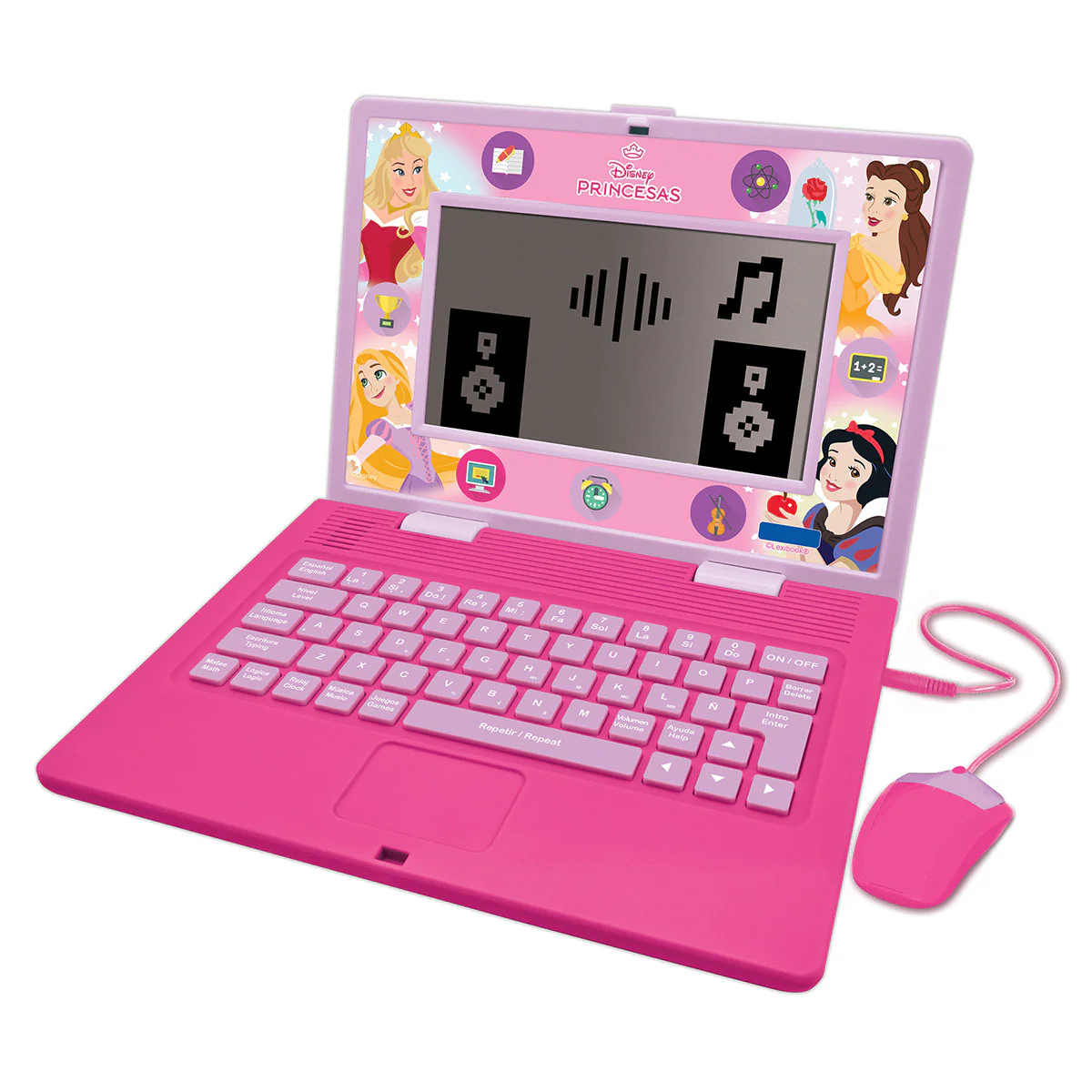 Disney Princess Bilingual Talking Educational Laptop - Image 15