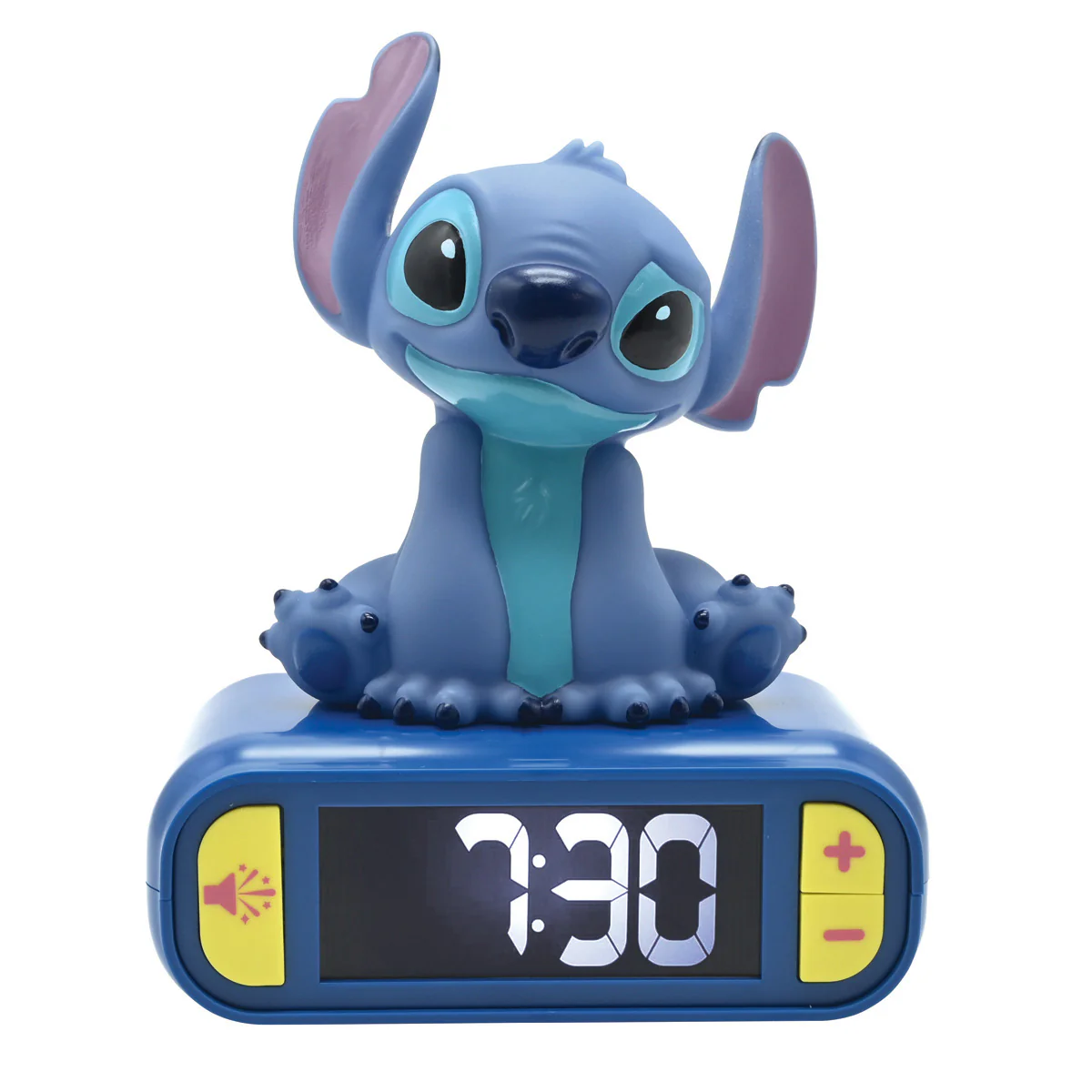 Disney Stitch Digital Alarm Clock with Nightlight - Image 2