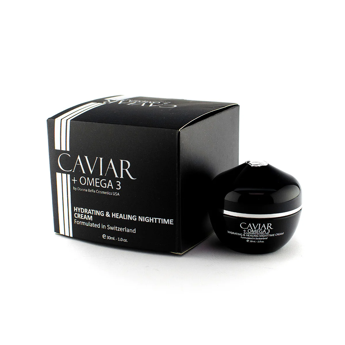 Donna Bella’s Caviar + Omega 3 Hydrating and Healing Nighttime Cream - Image 2